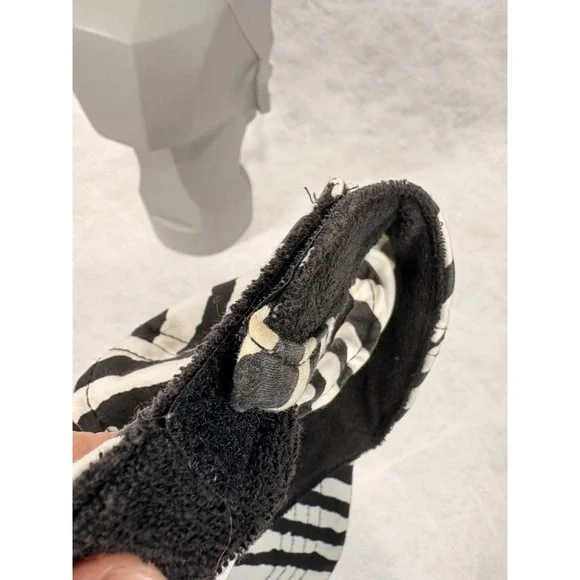 Fairbanks Ranch Country Club Zebra Print Woogge Adjustable Hat Cap Black White - Picture 8 of 8